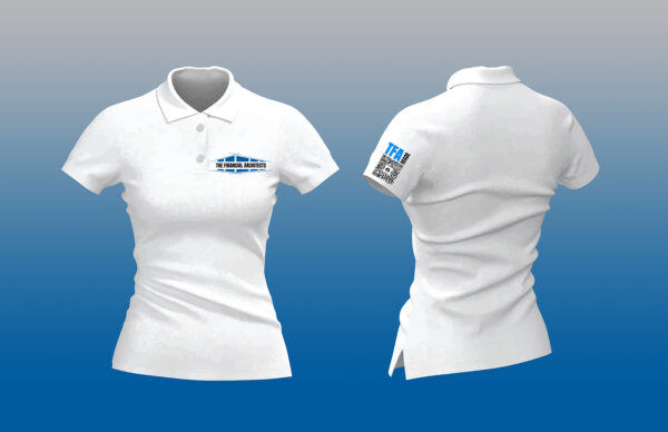 TFA Polo – White (Woman)